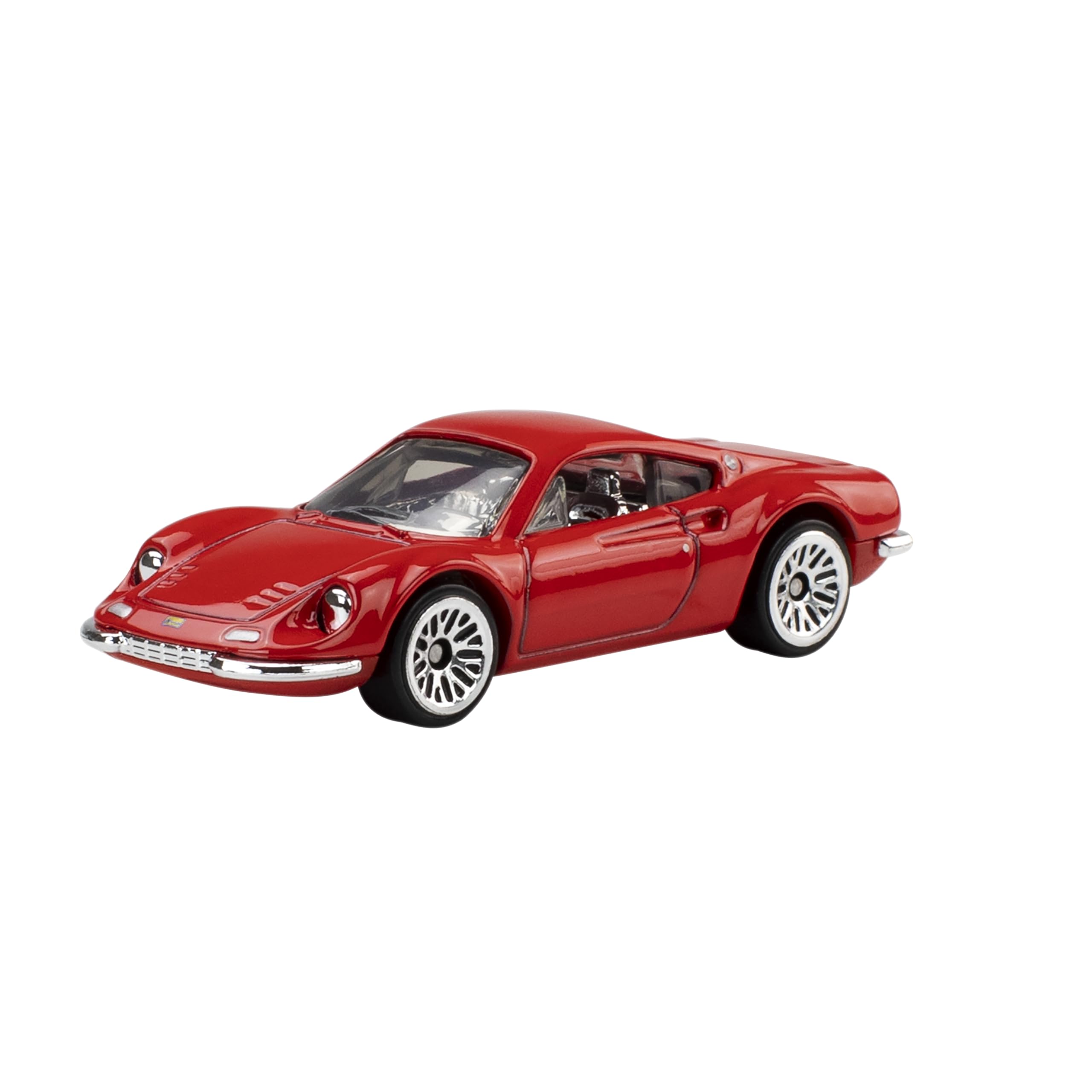 Hot Wheels Toy Ferrari Cars, Die-Cast 5-Pack in 1:64 Scale, Officially Licensed Set of 5 Ferrari Collectible Vehicles for Play or Display