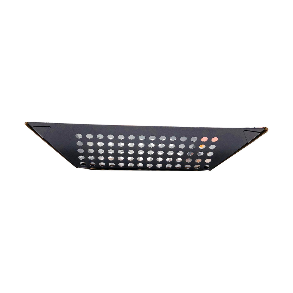 Mr. Bar-B-Q 06081X Wok Topper Non-Stick Coated, Black,12 x 12-inches