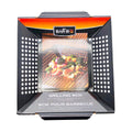 Mr. Bar-B-Q 06081X Wok Topper Non-Stick Coated, Black,12 x 12-inches